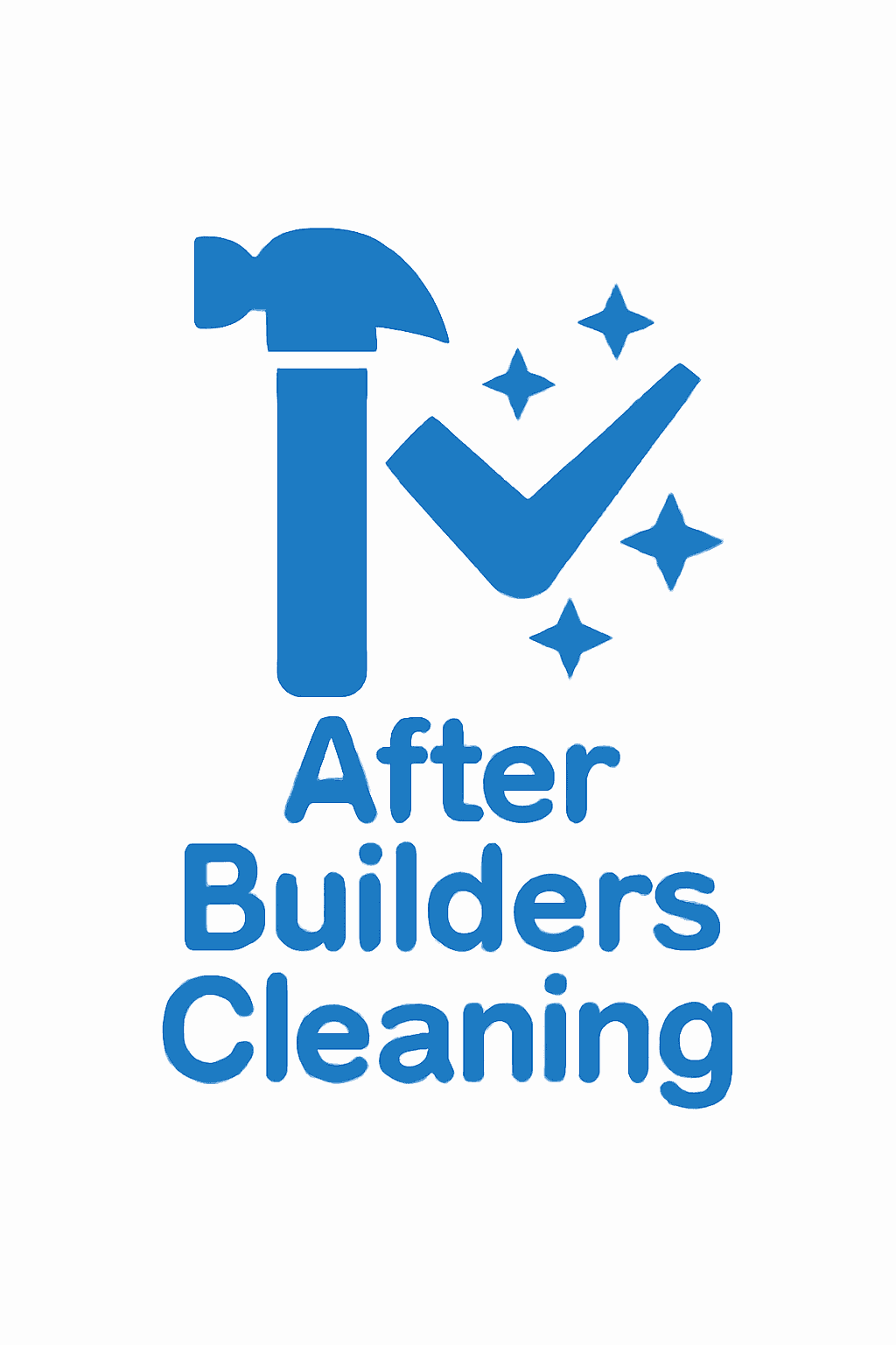 After builders cleaning in a newly renovated Manchester property