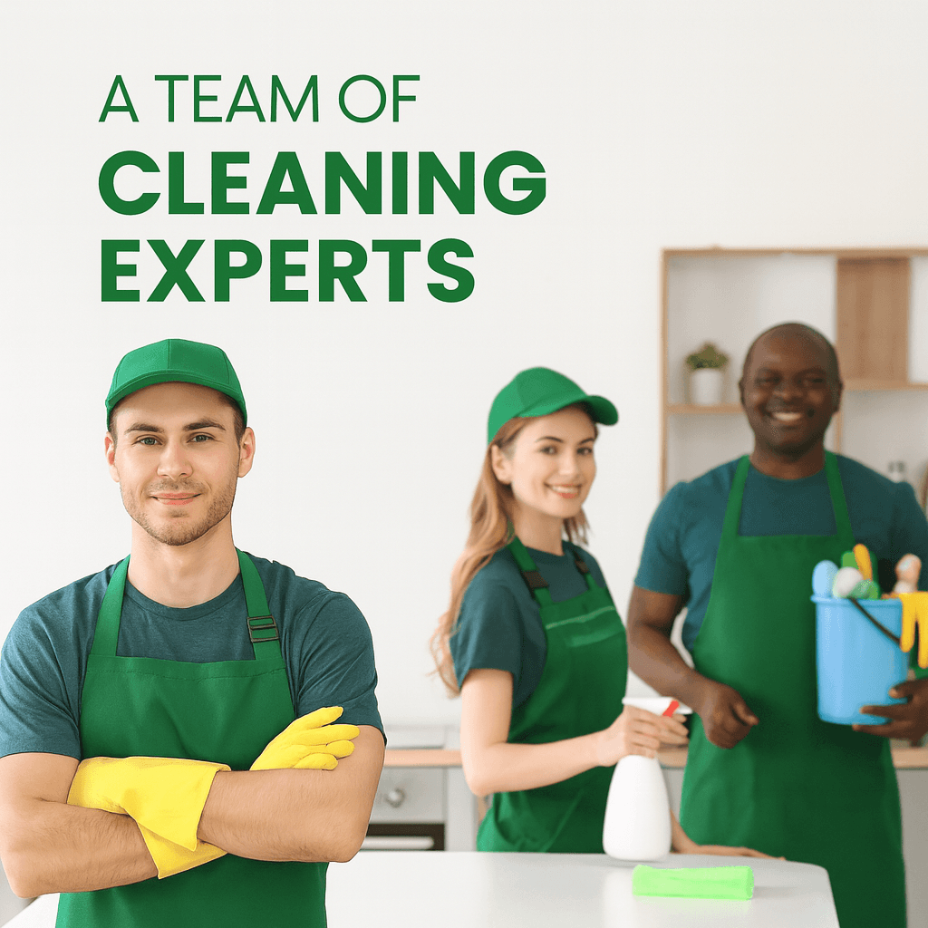 Our professional cleaning team in Manchester