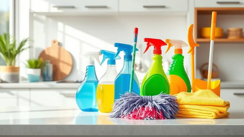 Professional cleaners in Manchester at work